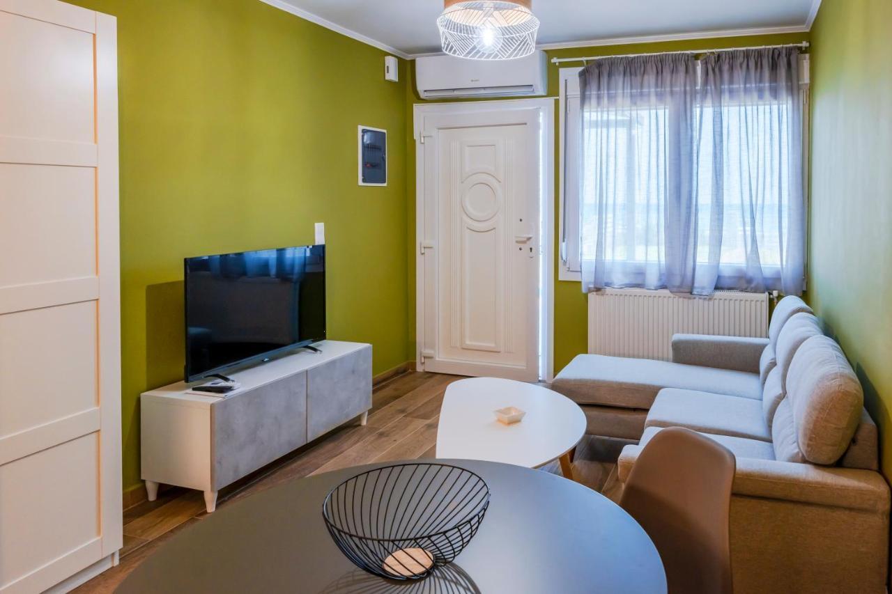 Azzurro Seafront Houses Nea Kallikrateia Екстер'єр фото